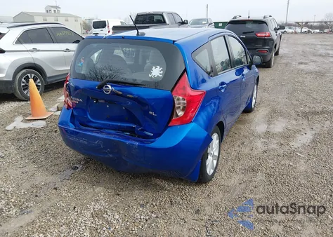2014 Nissan Versa Note Sv z USA, uszkodzony, nr VIN 3N1CE2CP4EL358623